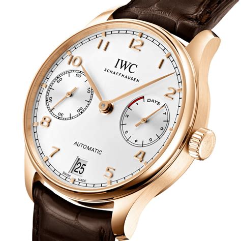 iwc gold watch price